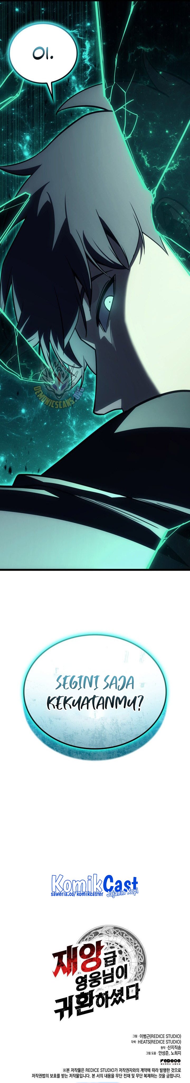 A Disaster-Class Hero Has Returned Chapter 136 Bahasa Indonesia