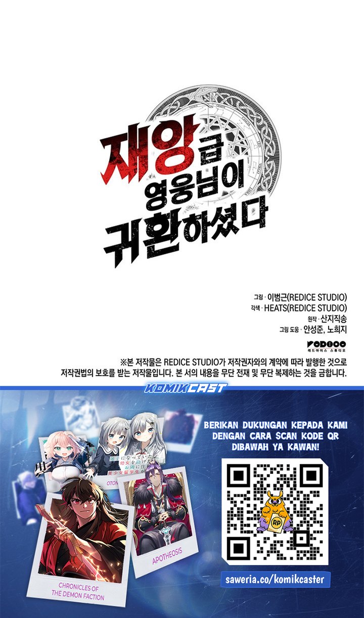 A Disaster-Class Hero Has Returned Chapter 146 Bahasa Indonesia