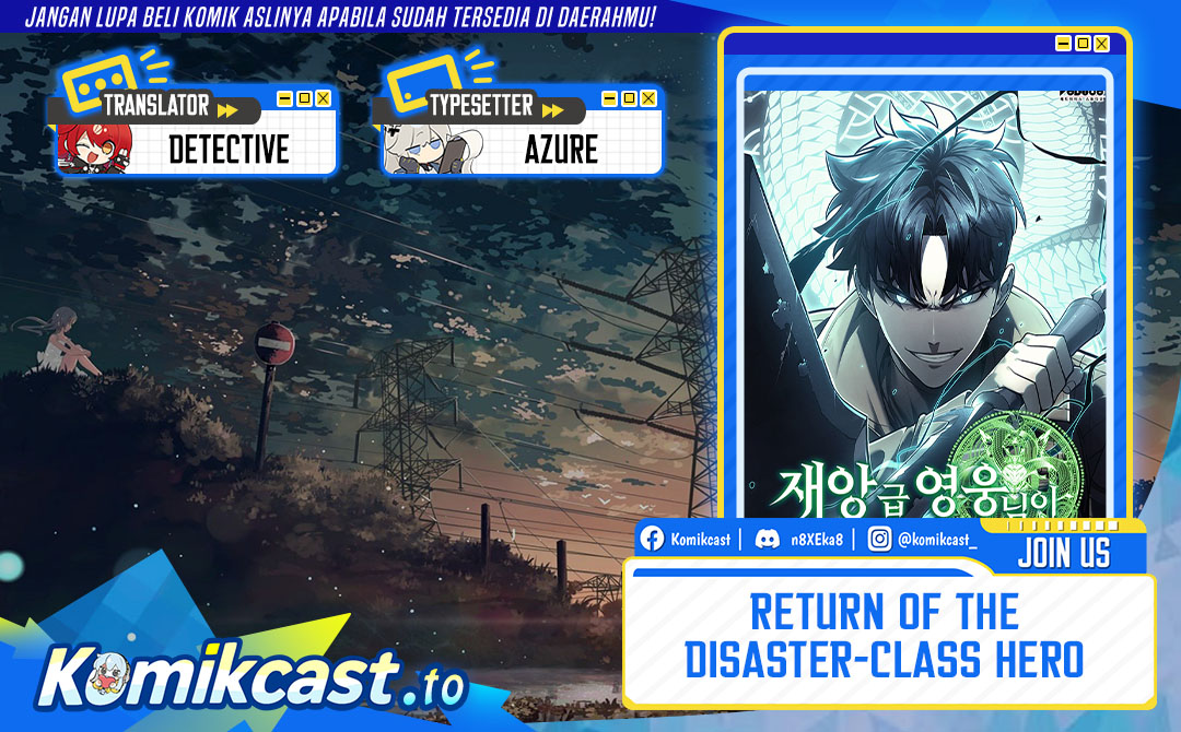 A Disaster-Class Hero Has Returned Chapter 150 Bahasa Indonesia