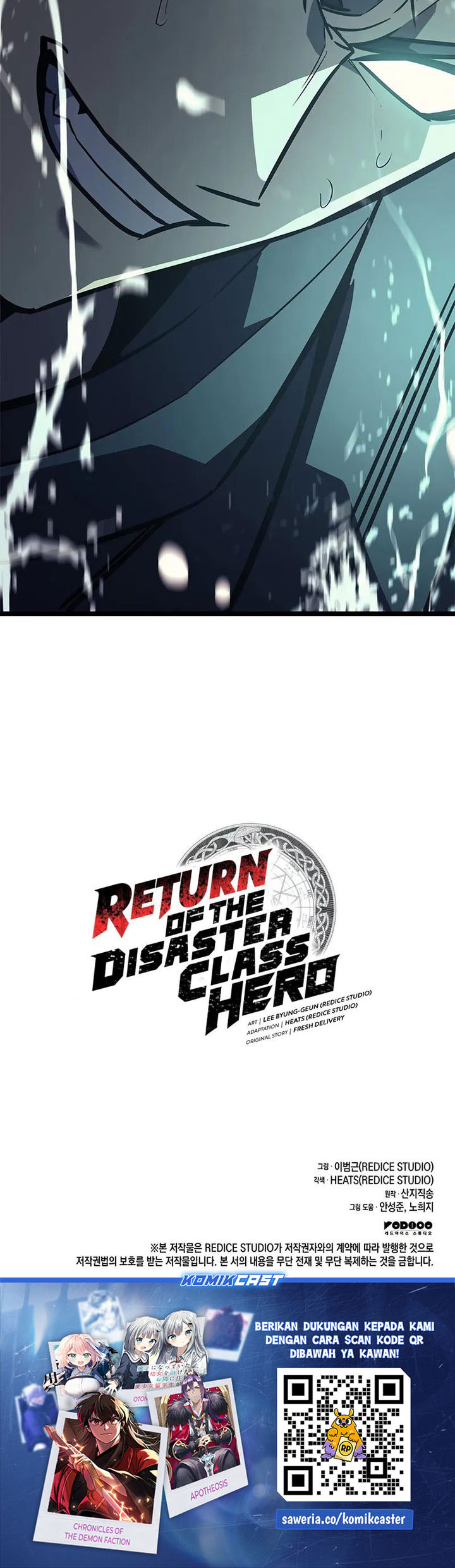 A Disaster-Class Hero Has Returned Chapter 150 Bahasa Indonesia