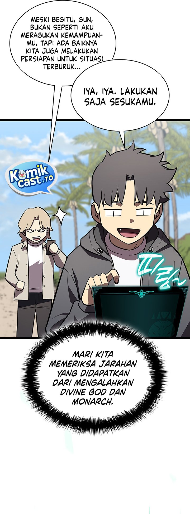 A Disaster-Class Hero Has Returned Chapter 157 Bahasa Indonesia