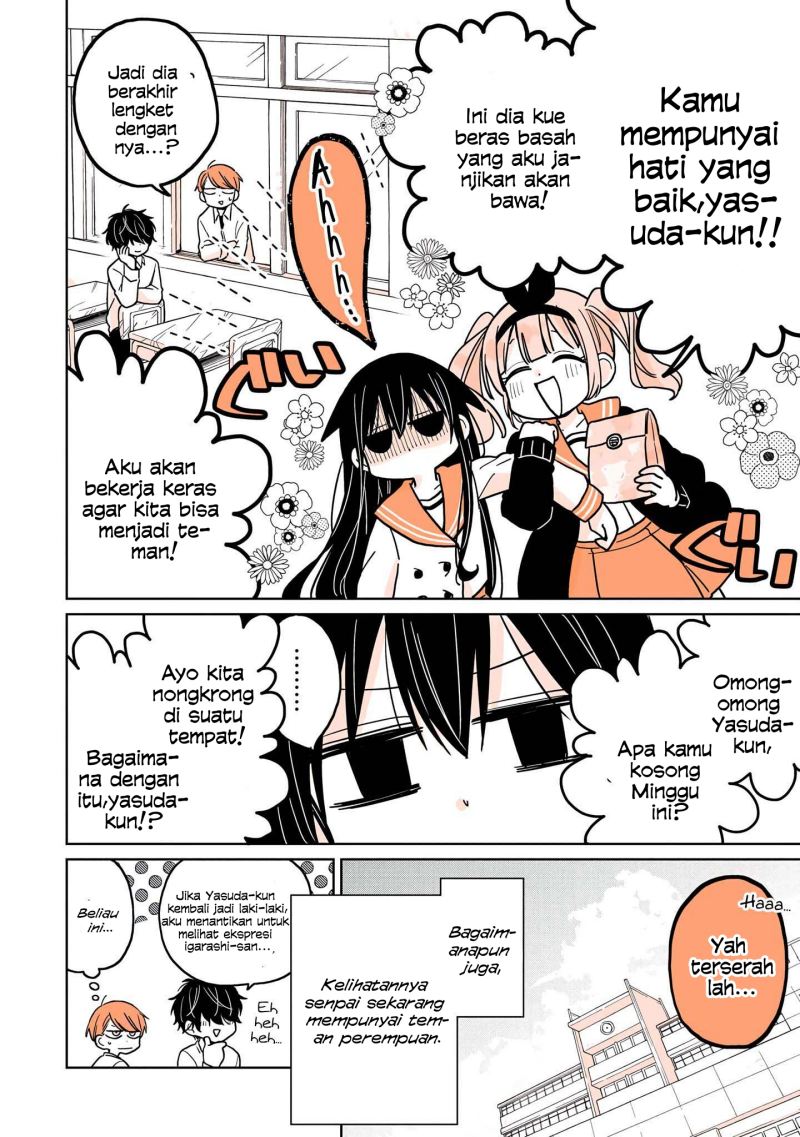 A Lazy Guy Woke Up as a Girl One Morning Chapter 08 Bahasa Indonesia