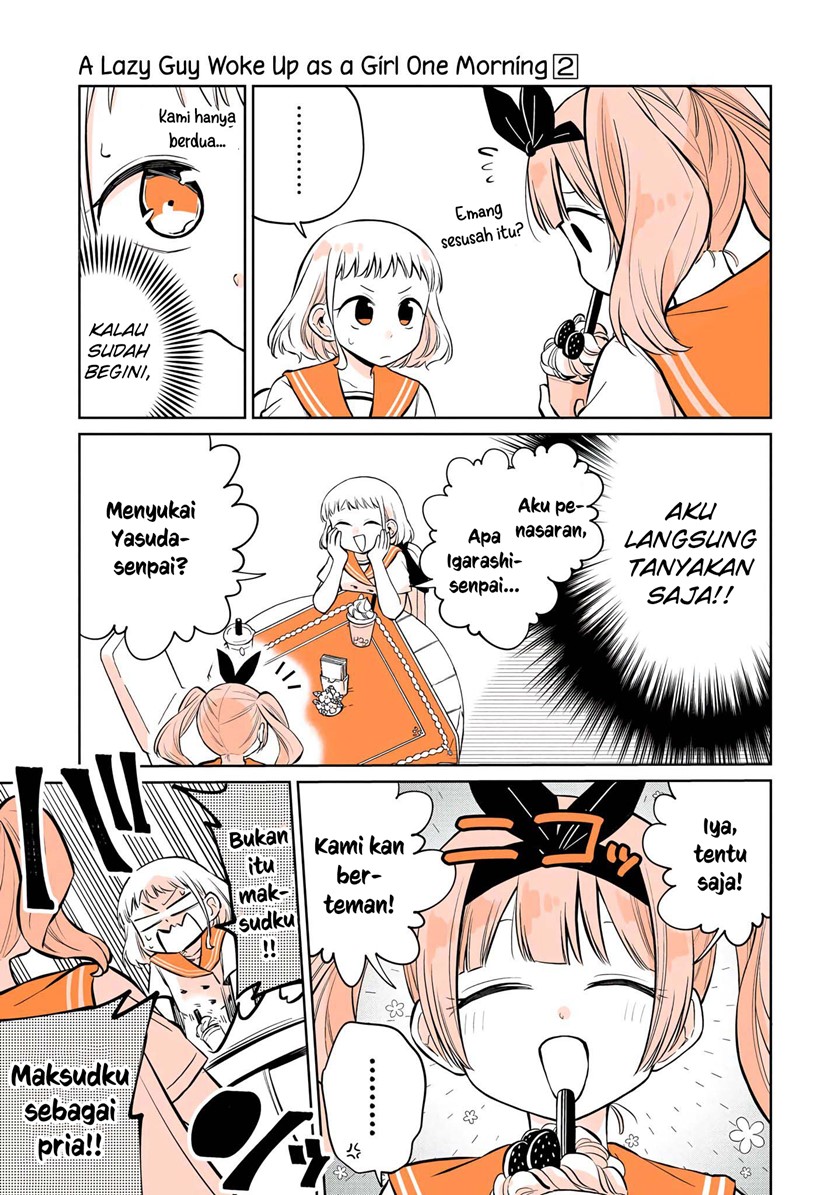 A Lazy Guy Woke Up As A Girl One Morning chapter 10