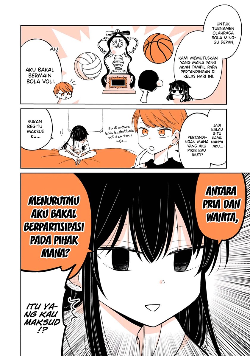 A Lazy Guy Woke Up as a Girl One Morning Chapter 11 Bahasa Indonesia