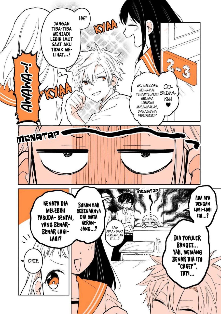 A Lazy Guy Woke Up as a Girl One Morning Chapter 17 Bahasa Indonesia