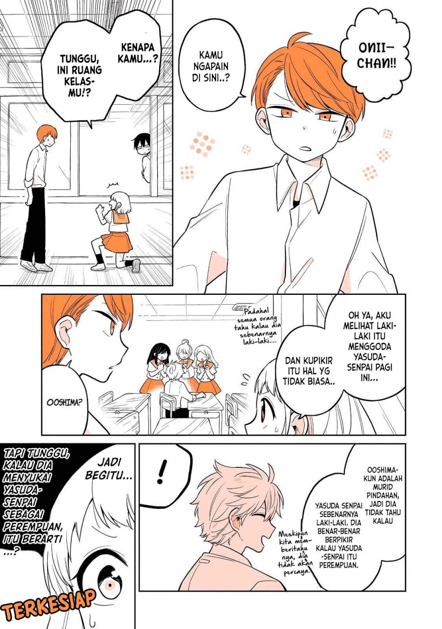 A Lazy Guy Woke Up as a Girl One Morning Chapter 17 Bahasa Indonesia
