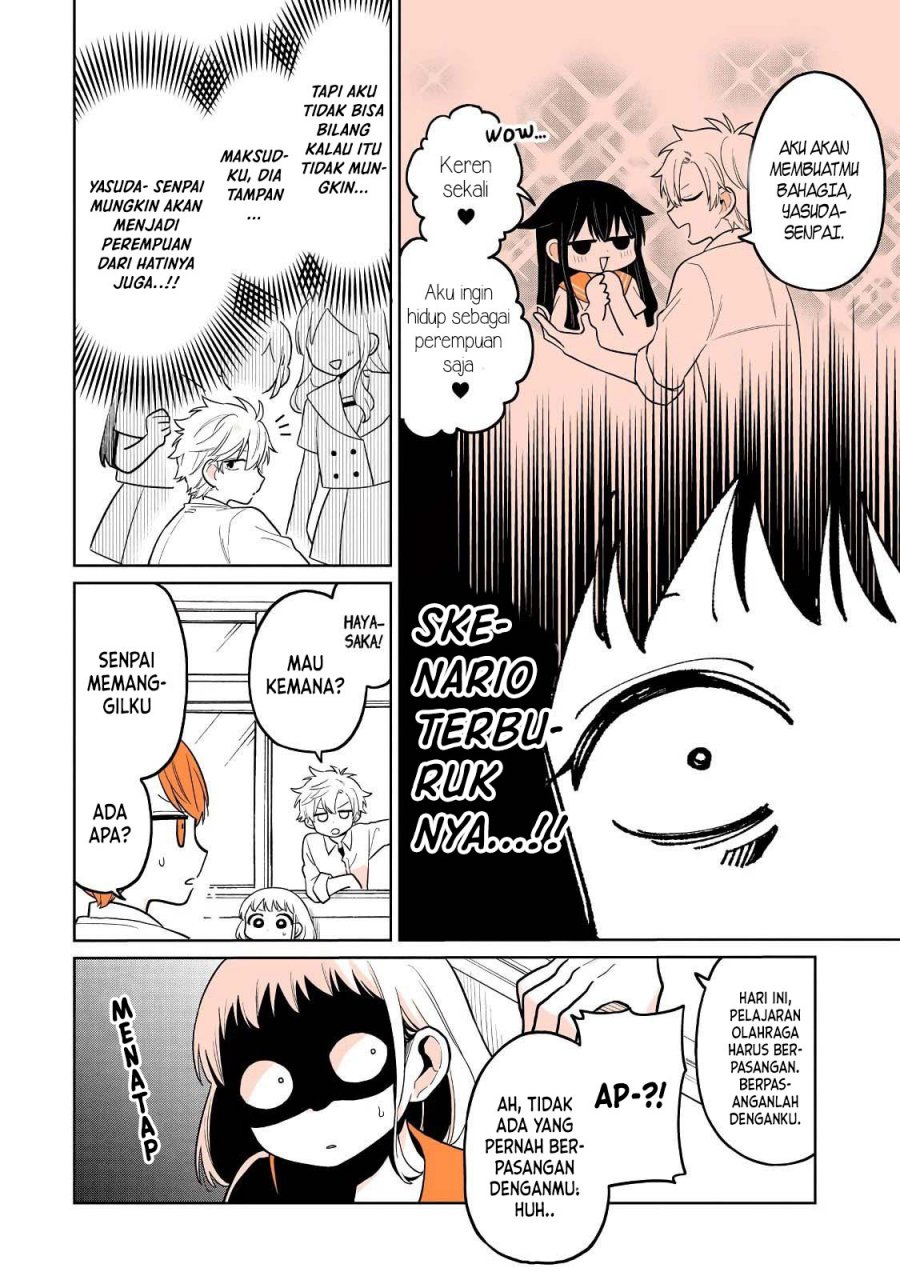 A Lazy Guy Woke Up as a Girl One Morning Chapter 17 Bahasa Indonesia