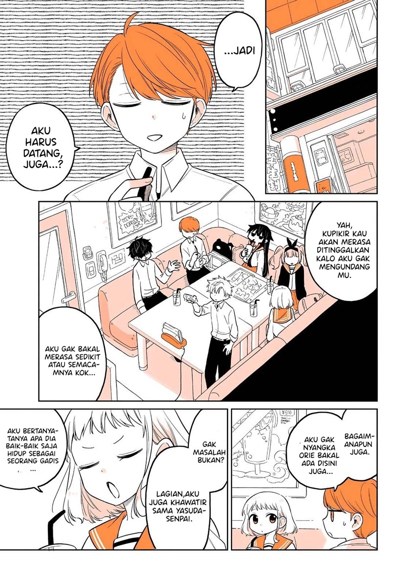 A Lazy Guy Woke Up as a Girl One Morning Chapter 18 Bahasa Indonesia