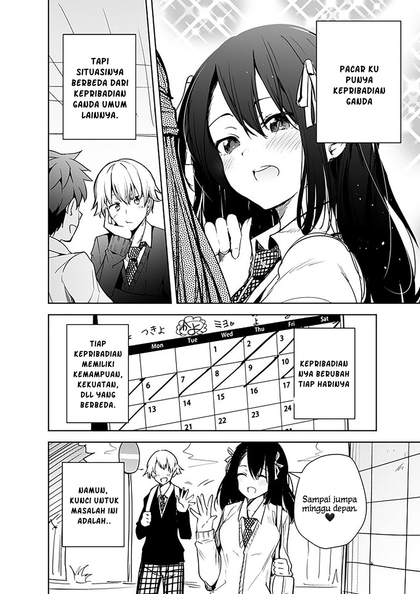 A Story About My Girlfriend Changing Her Personalities Everyday Chapter 01 Bahasa Indonesia