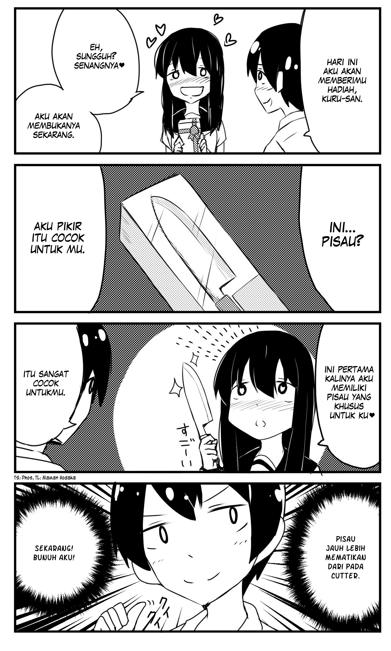 A Story About Wanting To Commit Suicide, But It’s Scary So I Find A Yandere Girl To Kill Me, But It Doesn’t Work chapter 2