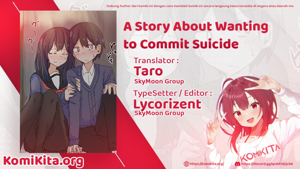 A Story About Wanting To Commit Suicide Chapter 23 Bahasa Indonesia