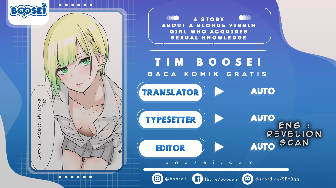 A Story About a Blonde Virgin Girl Who Acquires Sexual Knowledge chapter 1