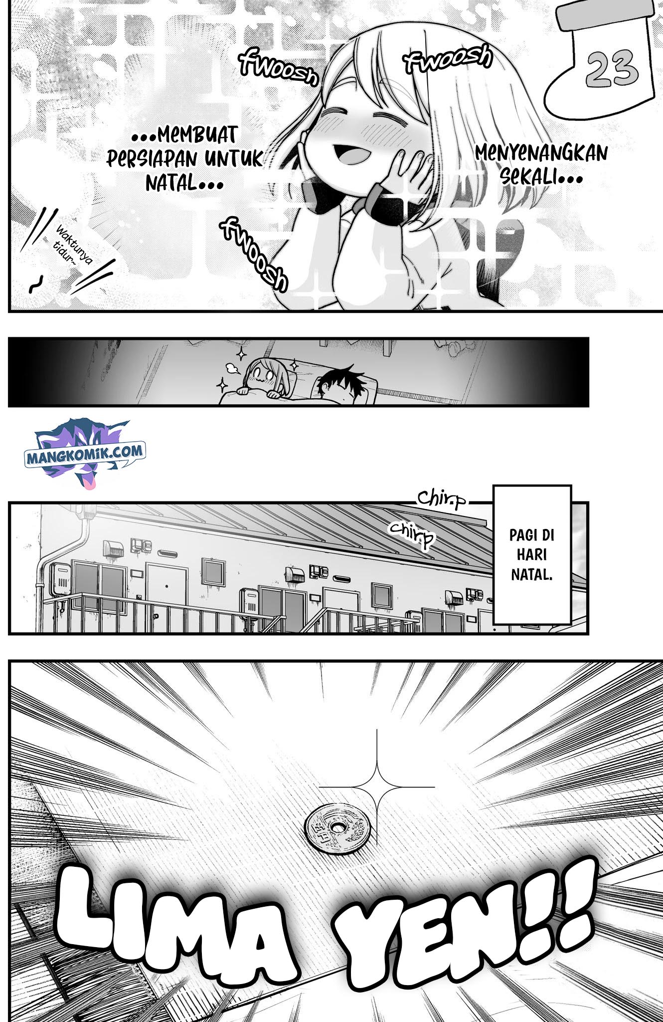 A Story About a Man and a Woman and When They Sleep Together Chapter 19 Bahasa Indonesia