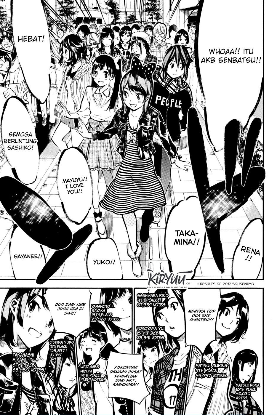 AKB49 Chapter 180 Bahasa Indonesia