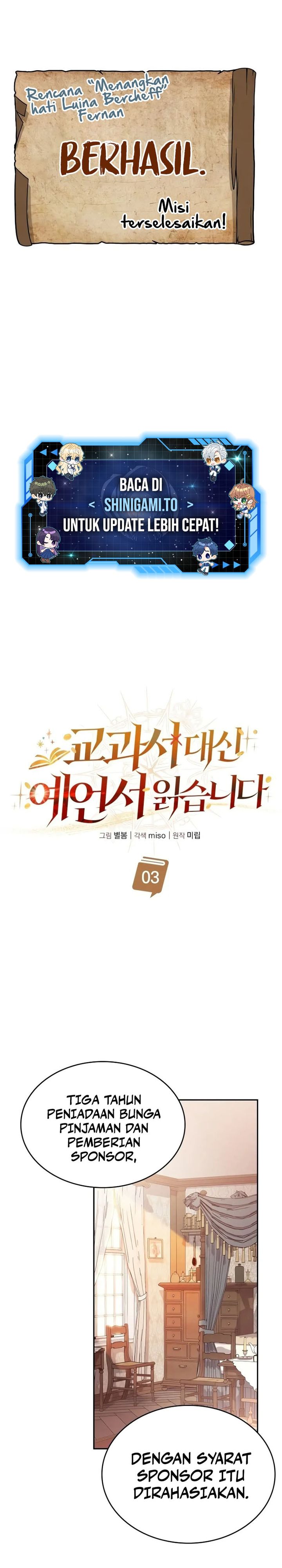 A Cadet Becomes A Prophet?! chapter 3