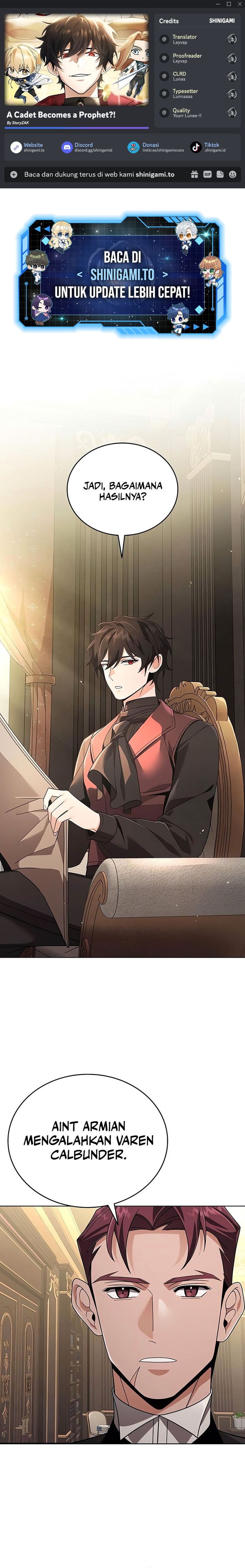 A Cadet Becomes A Prophet?! chapter 10