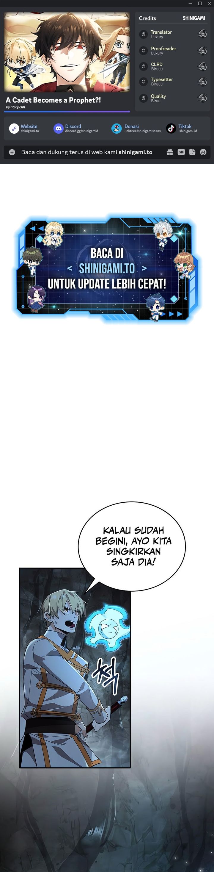 A Cadet Becomes A Prophet?! chapter 16