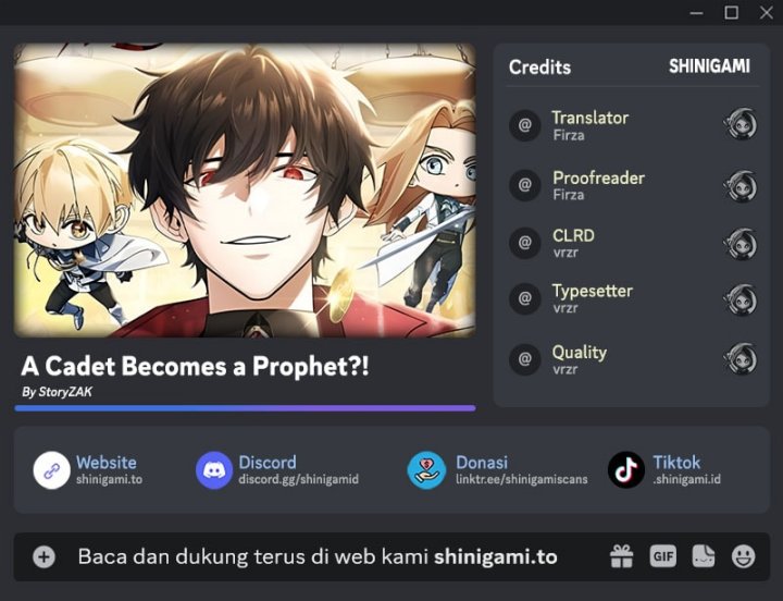 A Cadet Becomes A Prophet?! chapter 23