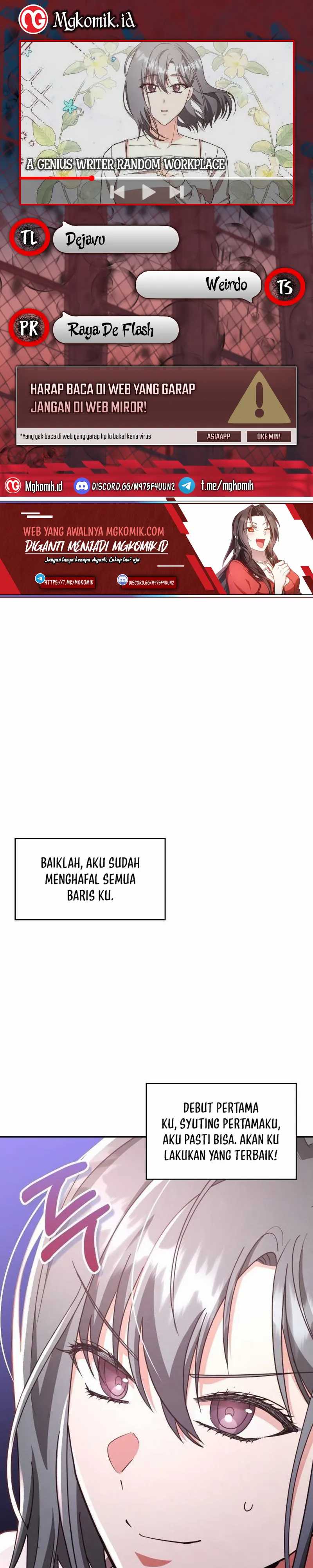 A Genius Writer’s Random Workplace Chapter 26 Bahasa Indonesia