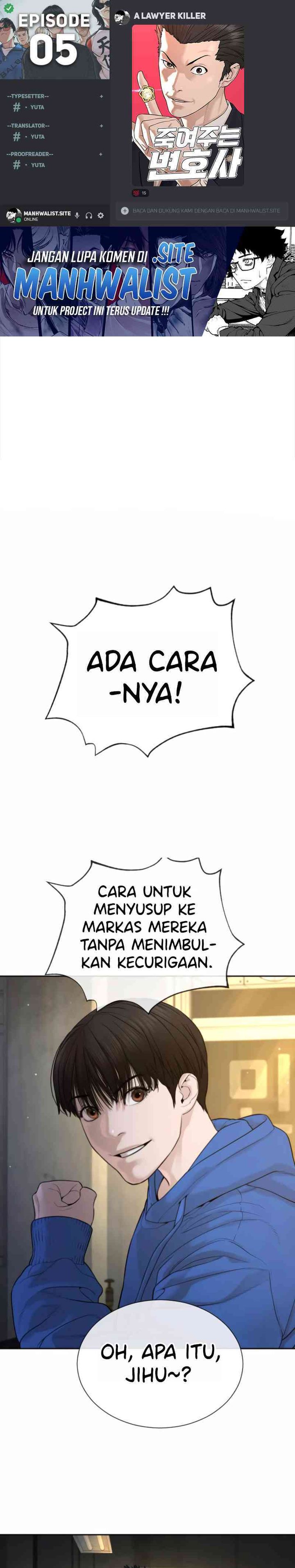 A Lawyer Killler (Killer Lawyer) Chapter 05 Bahasa Indonesia