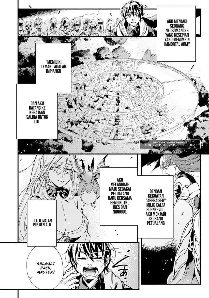 A Lone Necromancer Who Leads an Army of Immortals, Changed His Job to Become an SSS Rank Adventurer chapter 6