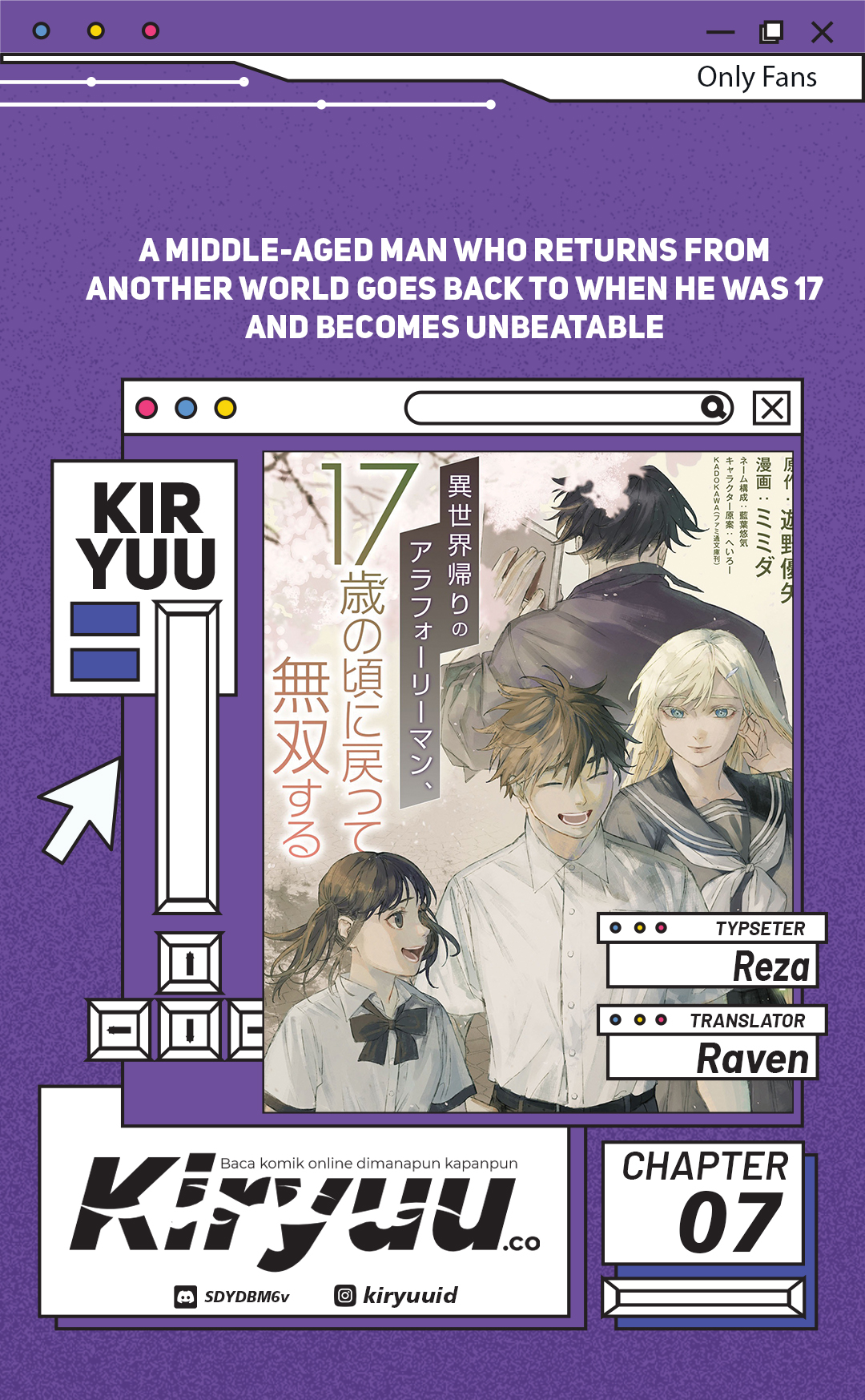 A Middle-Aged Man Who Returns From Another World Goes Back to When He Was 17 and Becomes Unbeatable chapter 7