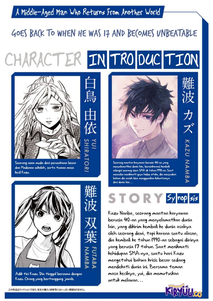 A Middle-Aged Man Who Returns From Another World Goes Back to When He Was 17 and Becomes Unbeatable chapter 10