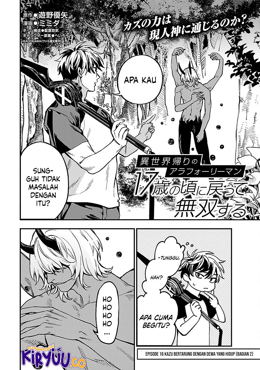 A Middle-Aged Man Who Returns From Another World Chapter 16 Bahasa Indonesia