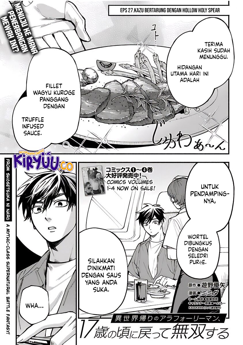 A Middle-Aged Man Who Returns From Another World Chapter 27 Bahasa Indonesia