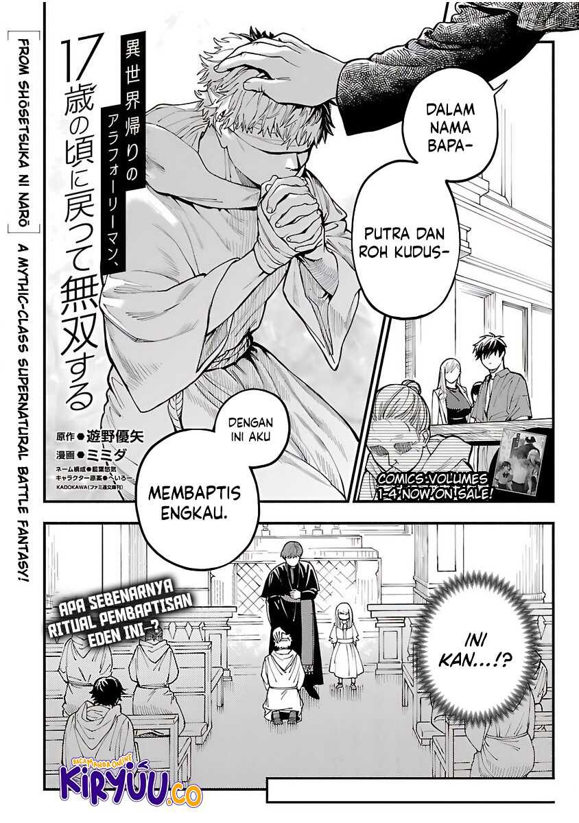 A Middle-Aged Man Who Returns From Another World Goes Back to When He Was 17 and Becomes Unbeatable chapter 28