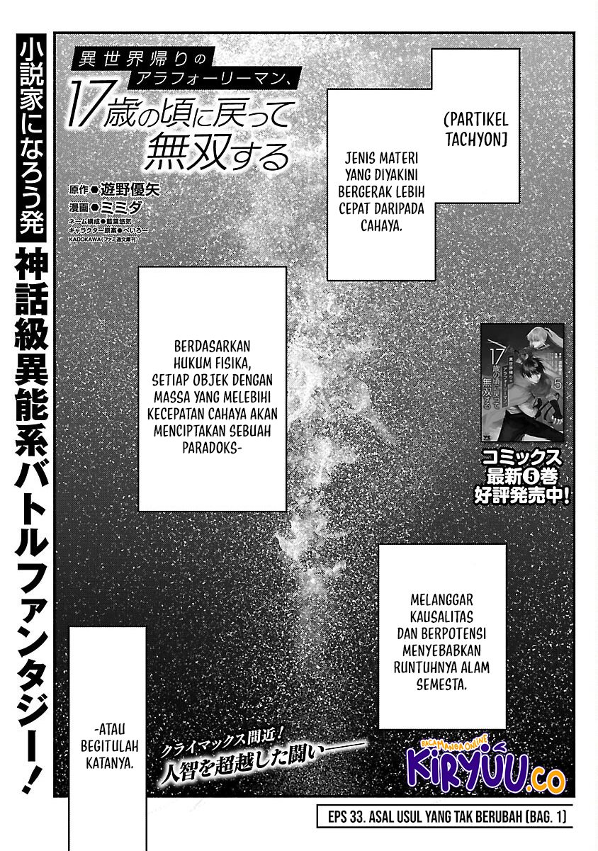 A Middle-Aged Man Who Returns From Another World Chapter 33 Bahasa Indonesia