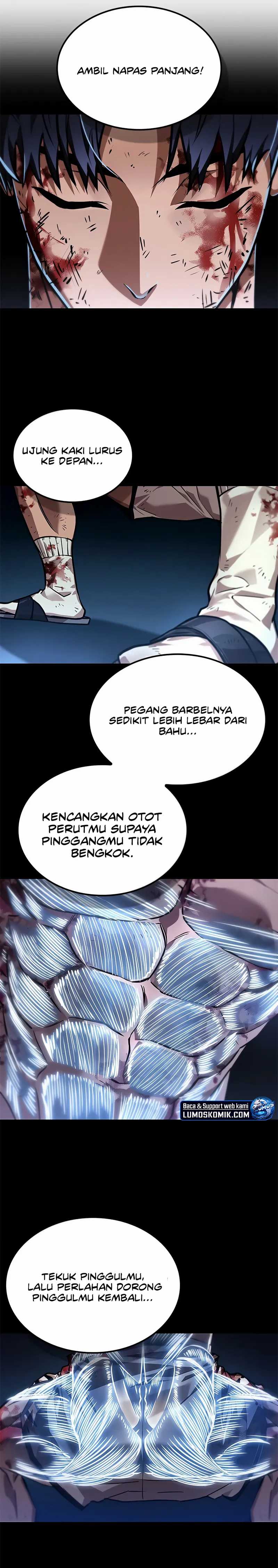 A Million-Sub Gym Influencer Becomes a Webtoon Loser? Chapter 15 Bahasa Indonesia
