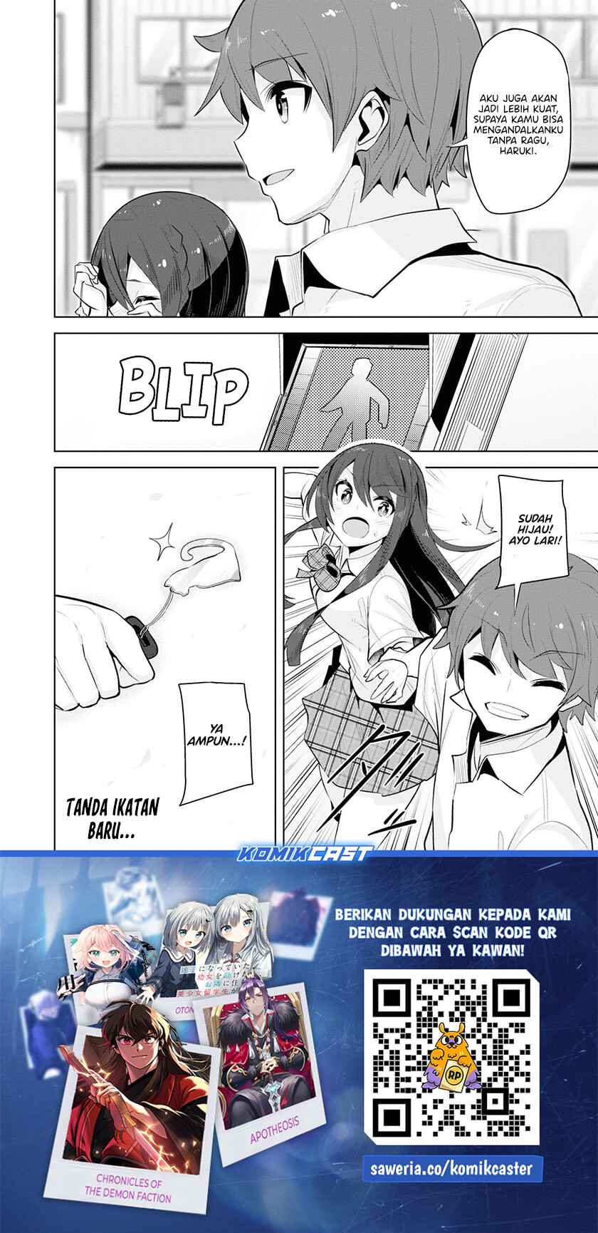 A Neat and Pretty Girl at My New School Is a Childhood Friend Who I Used To Play With Thinking She Was a Boy Chapter 21 Bahasa Indonesia