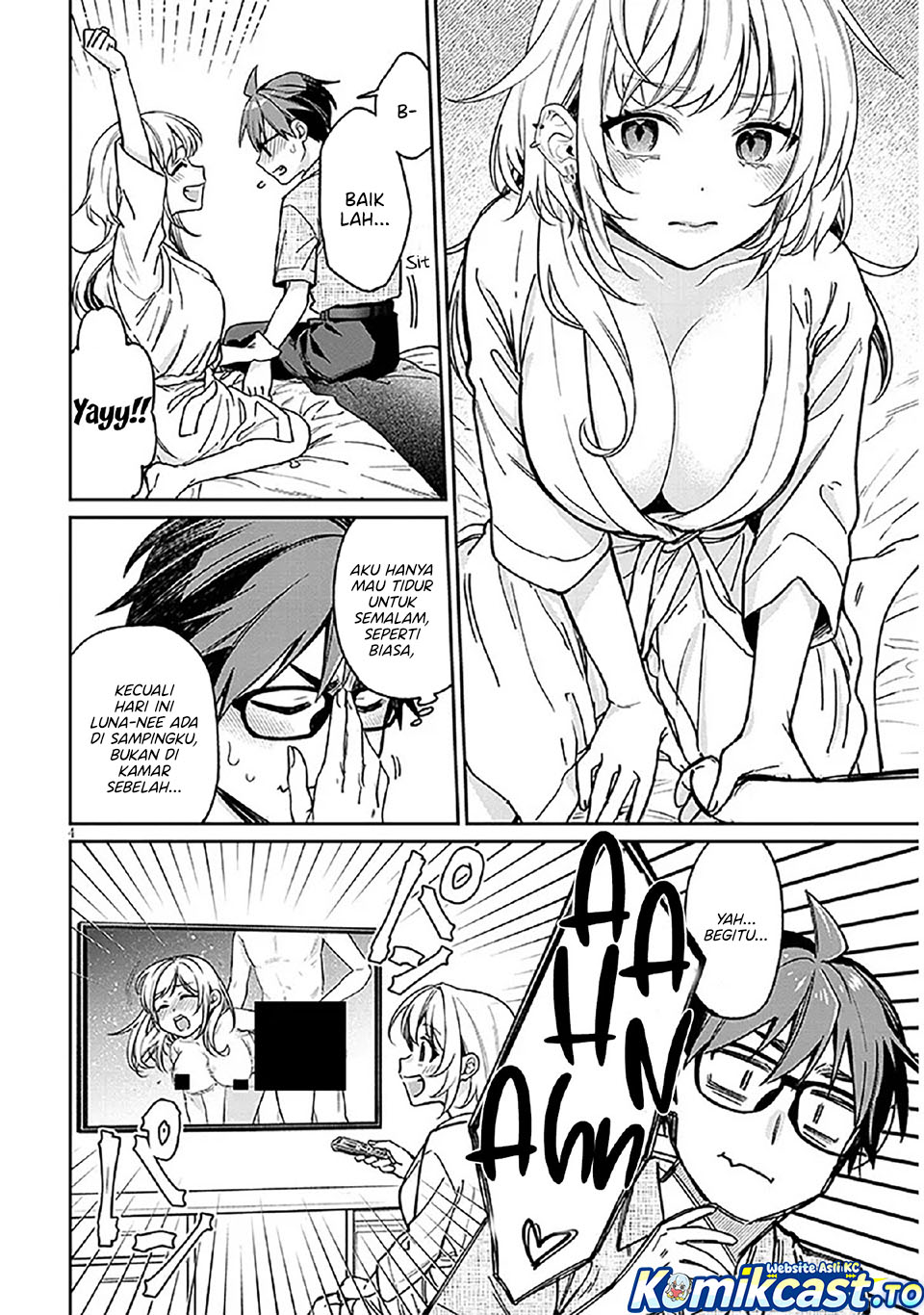 A Quirky Girl Is Inviting Me to Bed Chapter 11 Bahasa Indonesia