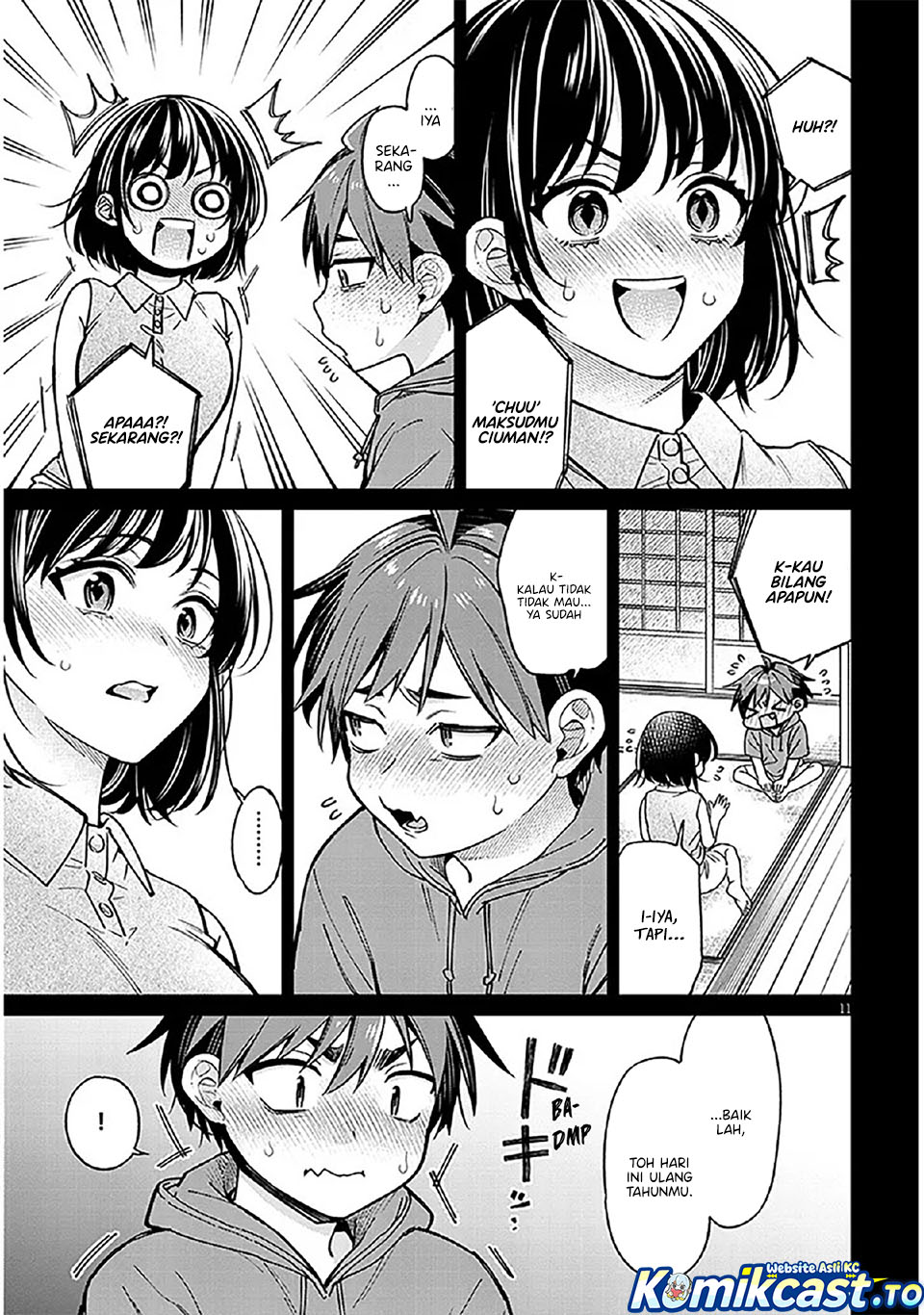 A Quirky Girl Is Inviting Me to Bed Chapter 11 Bahasa Indonesia