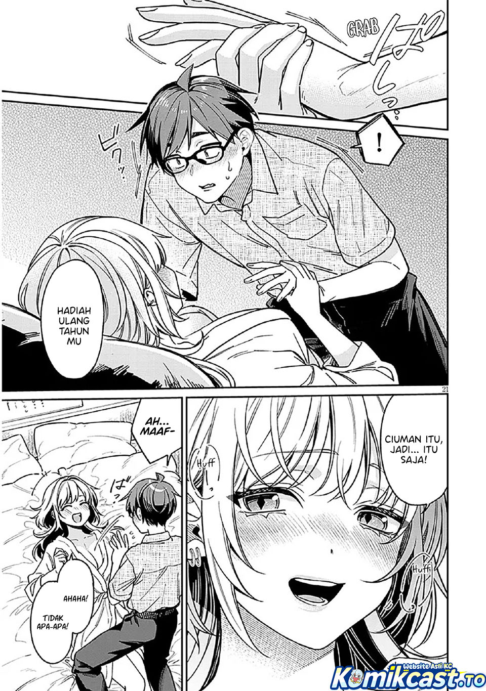 A Quirky Girl Is Inviting Me to Bed Chapter 11 Bahasa Indonesia