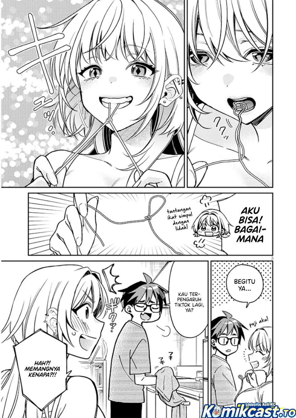 A Quirky Girl Is Inviting Me to Bed Chapter 12.5 Bahasa Indonesia