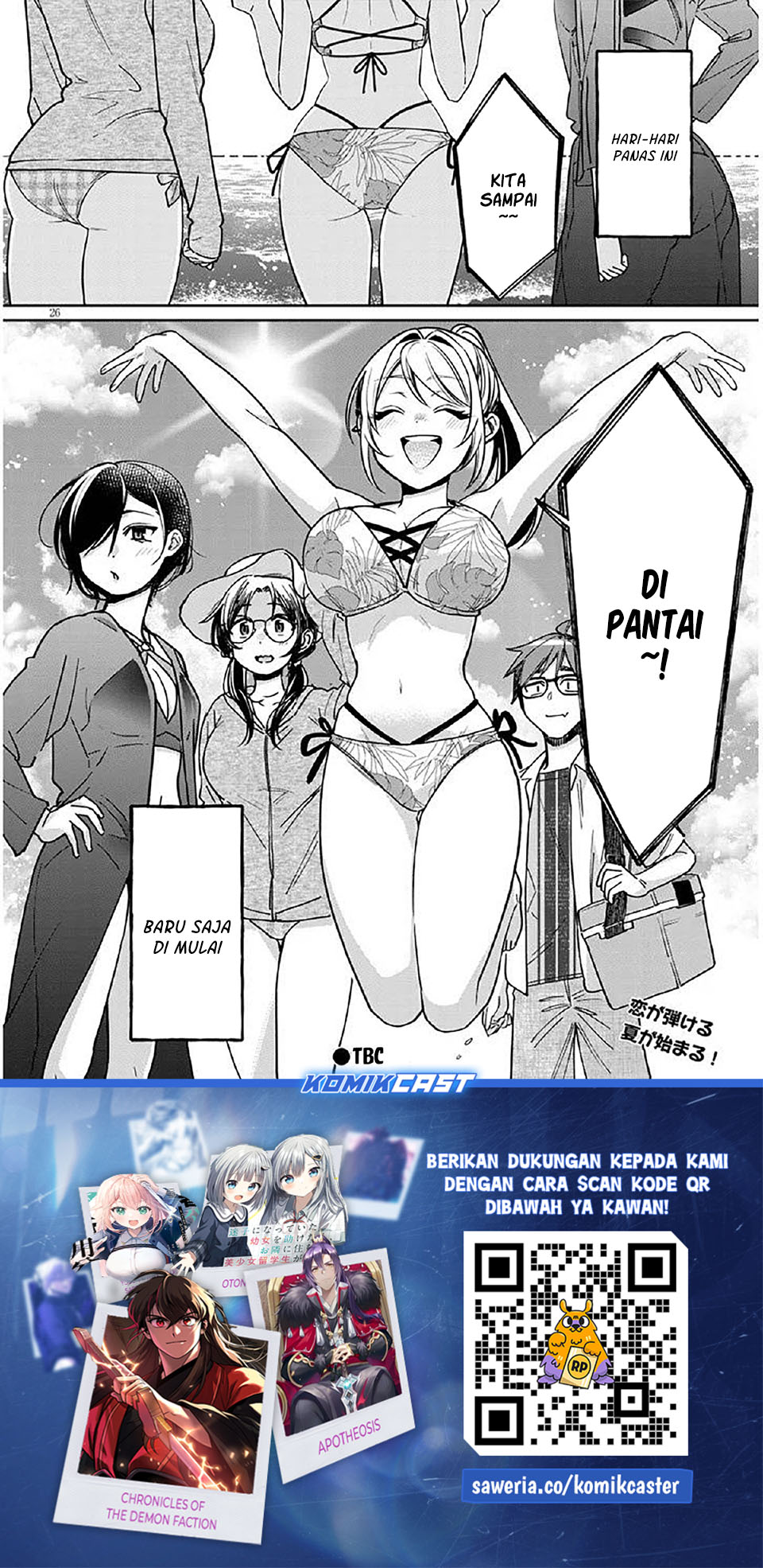 A Quirky Girl Is Inviting Me to Bed Chapter 12 Bahasa Indonesia