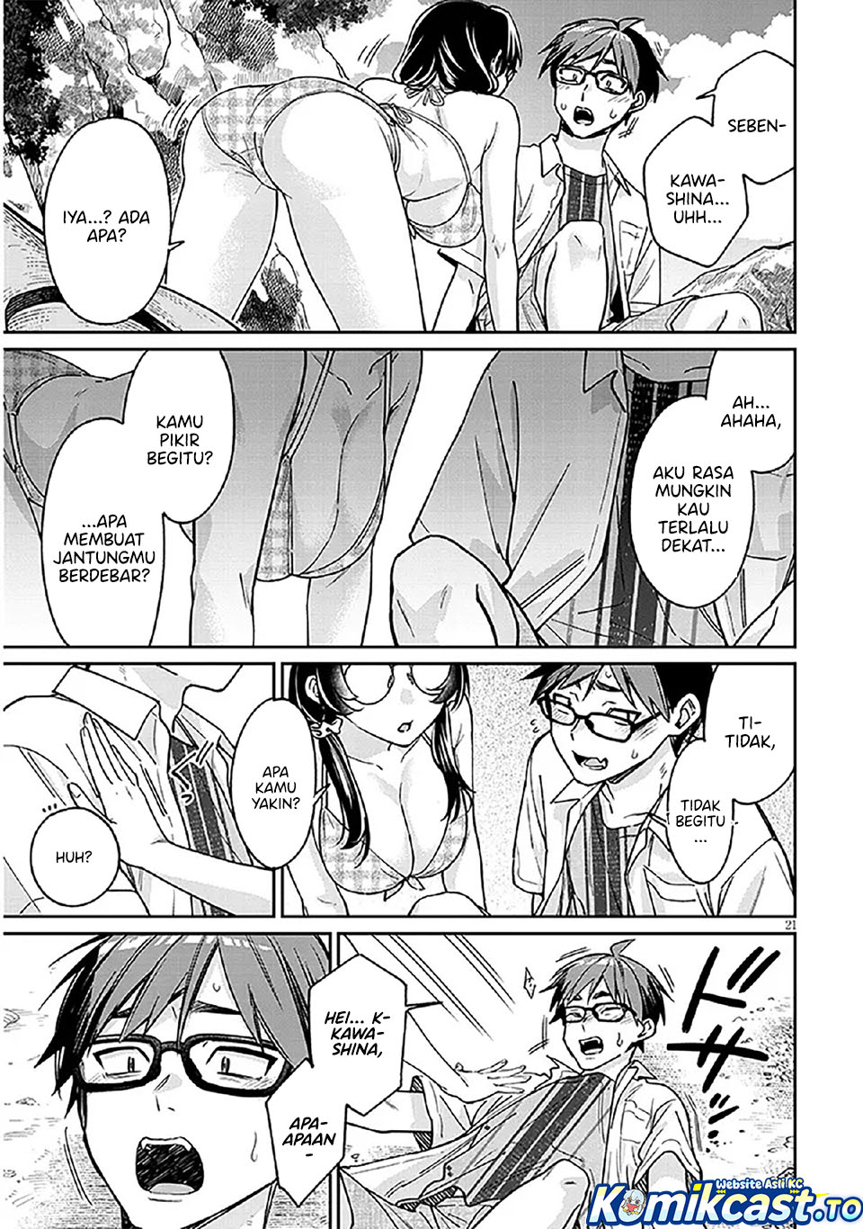 A Quirky Girl Is Inviting Me to Bed Chapter 13 Bahasa Indonesia