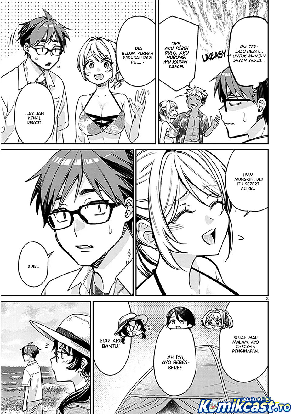 A Quirky Girl Is Inviting Me to Bed Chapter 14 Bahasa Indonesia