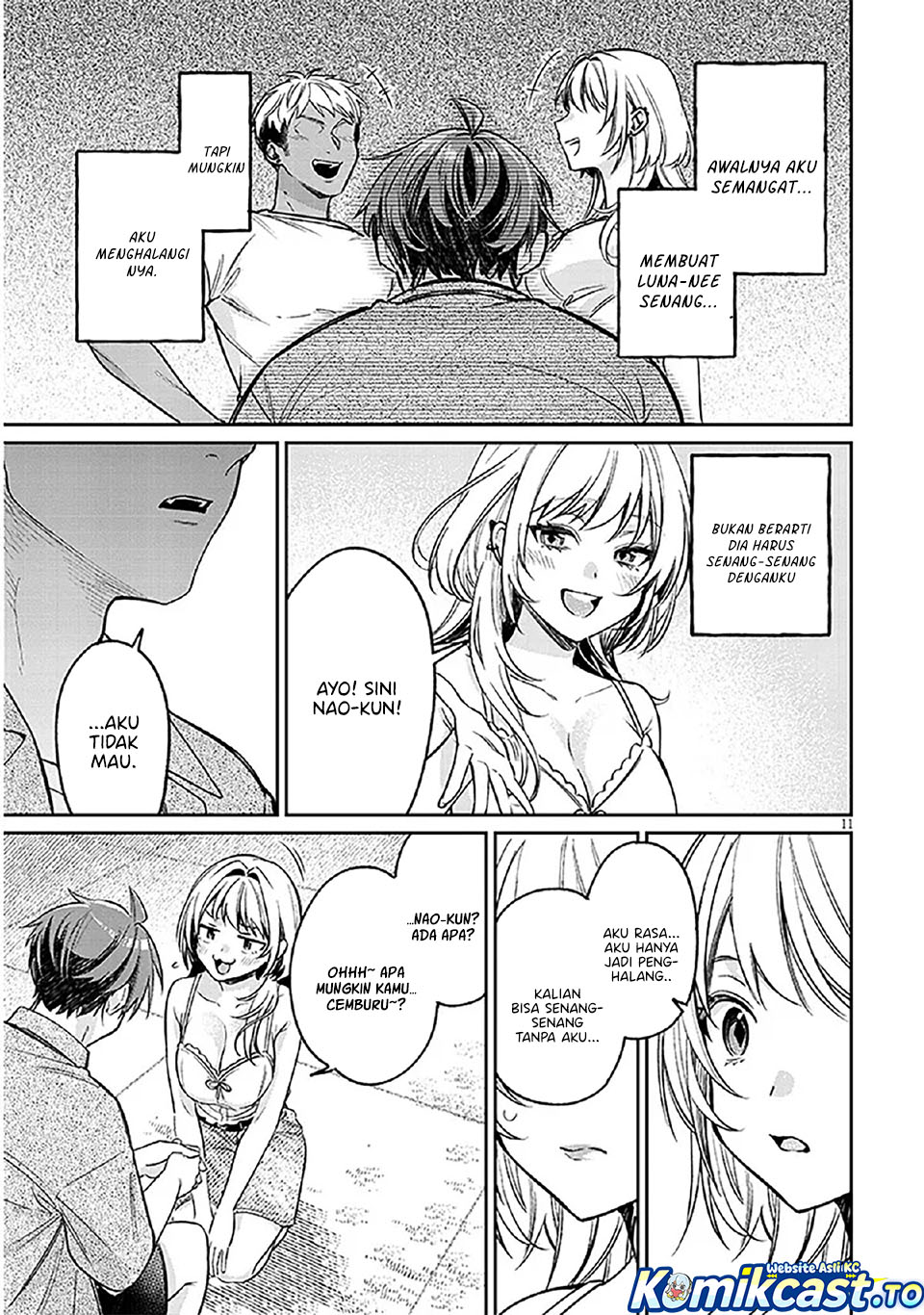 A Quirky Girl Is Inviting Me to Bed Chapter 14 Bahasa Indonesia