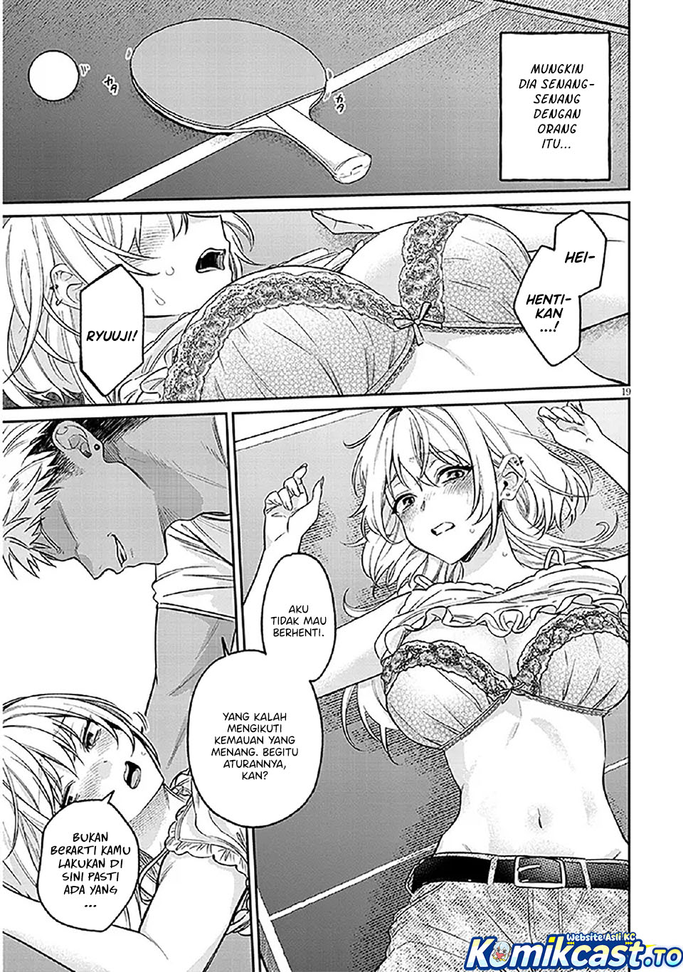 A Quirky Girl Is Inviting Me to Bed Chapter 14 Bahasa Indonesia