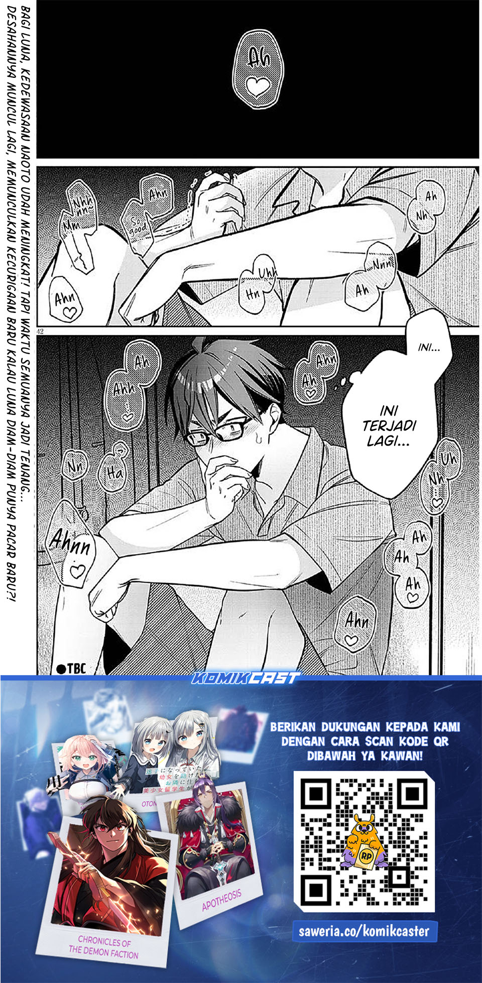 A Quirky Girl Is Inviting Me to Bed Chapter 14 Bahasa Indonesia