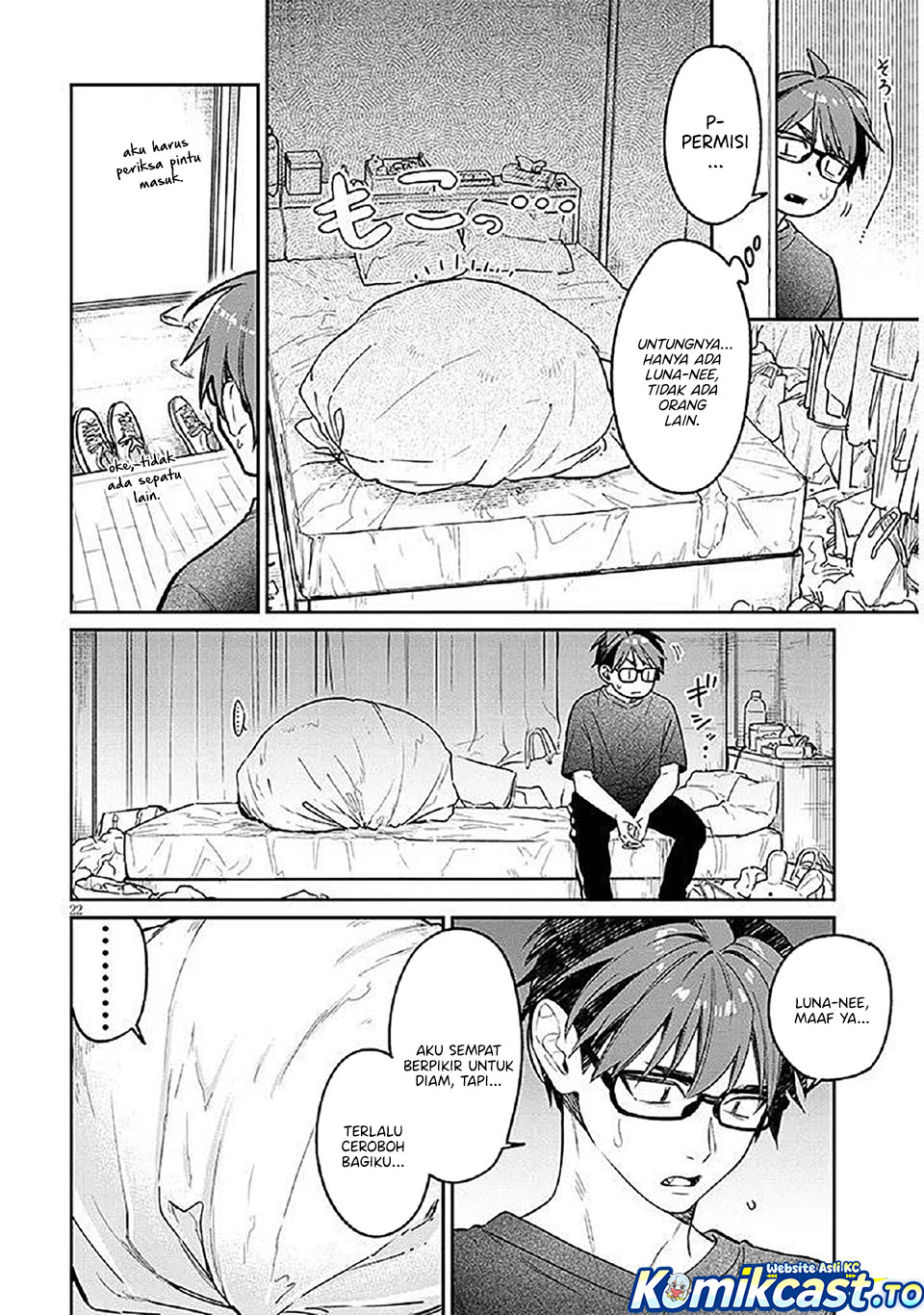 A Quirky Girl Is Inviting Me to Bed Chapter 15 Bahasa Indonesia