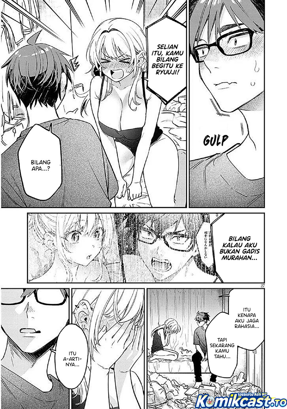 A Quirky Girl Is Inviting Me to Bed Chapter 15 Bahasa Indonesia