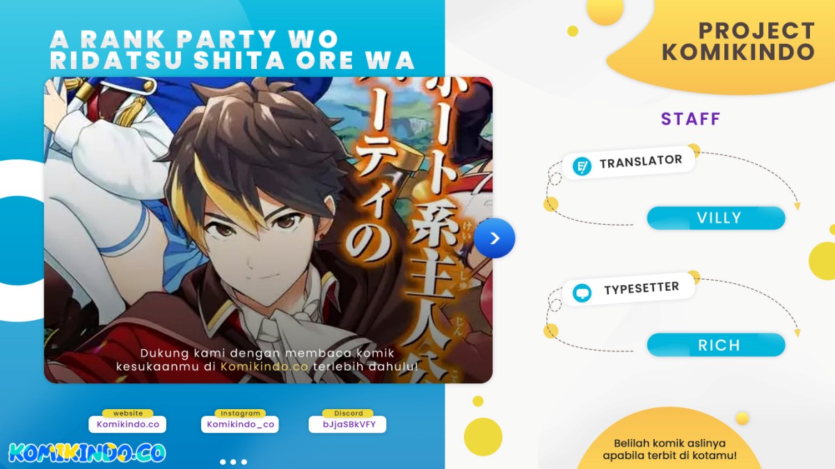A Rank Party wo Ridatsu Shita Ore wa, Moto Oshiego Tachi to Meikyuu Shinbu wo Mezasu Chapter 28 Bahasa Indonesia