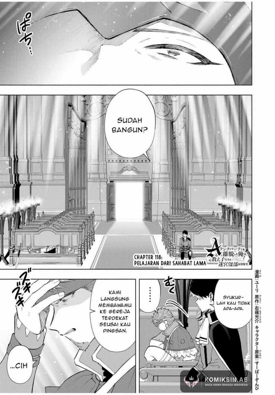 A Rank Party wo Ridatsu Shita Ore wa, Moto Oshiego Tachi to Meikyuu Shinbu wo Mezasu Chapter 118 Bahasa Indonesia