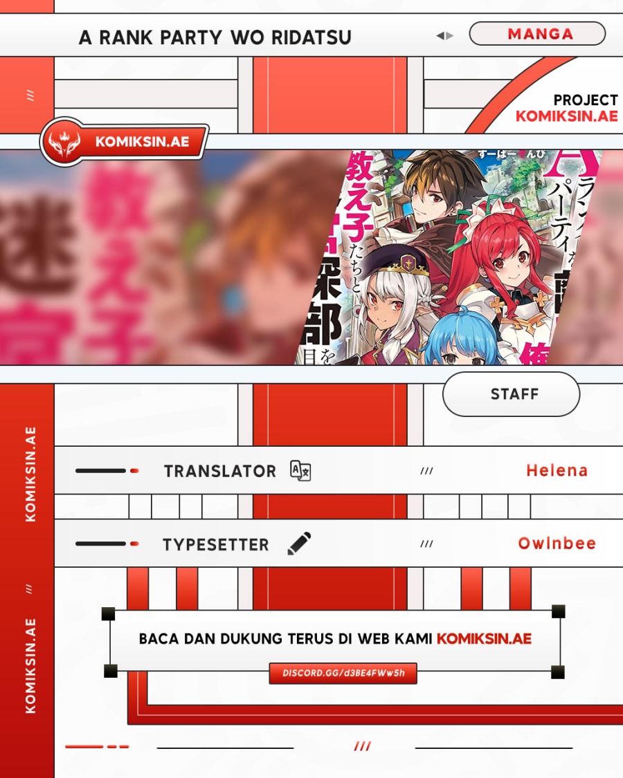A Rank Party wo Ridatsu Shita Ore wa, Moto Oshiego Tachi to Meikyuu Shinbu wo Mezasu Chapter 127 Bahasa Indonesia