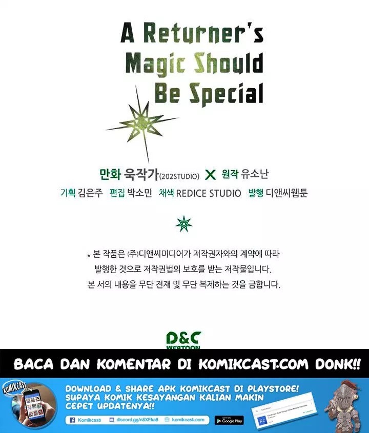 A Returner’s Magic Should Be Special Chapter 63 Bahasa Indonesia