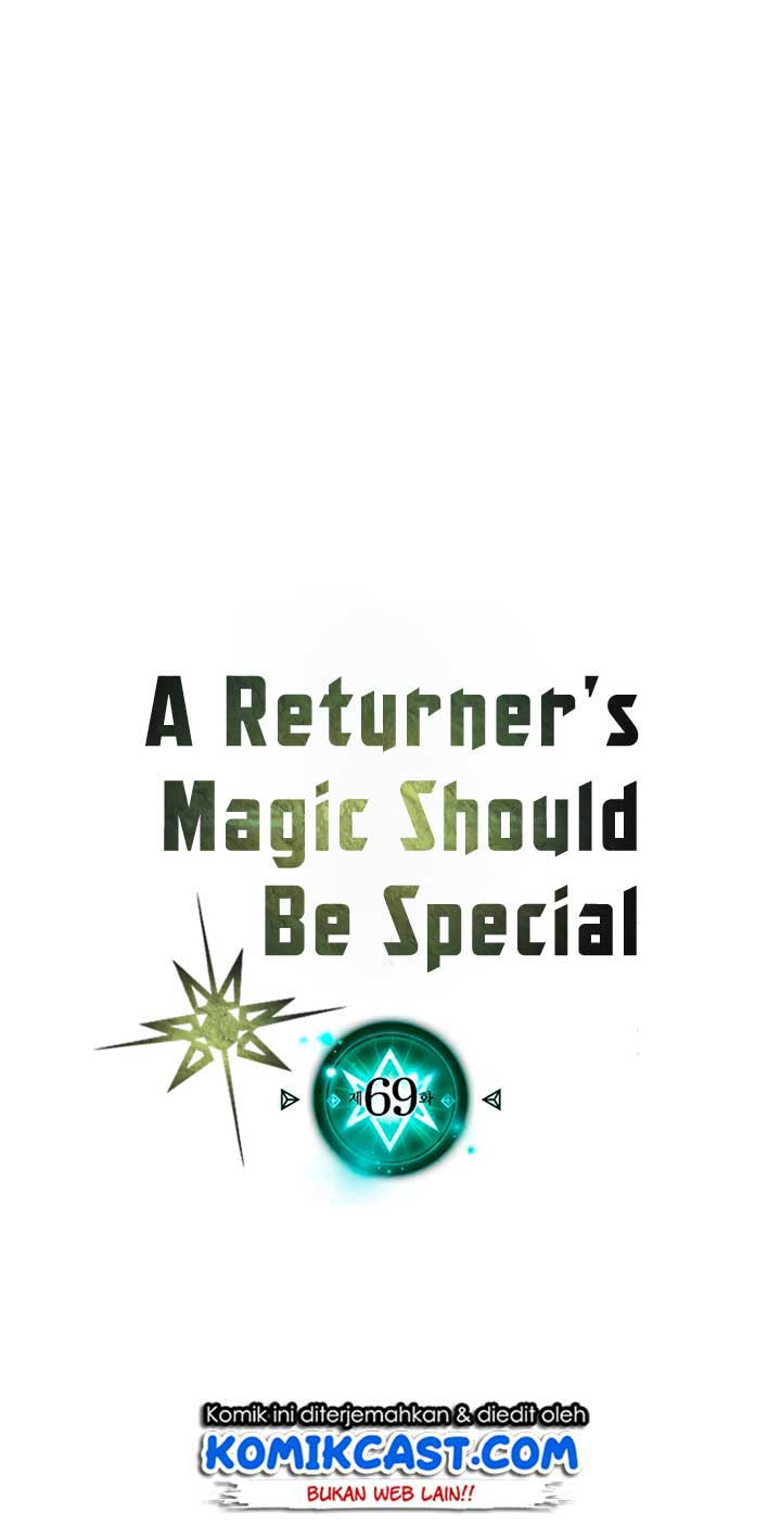 A Returner’s Magic Should Be Special Chapter 69 Bahasa Indonesia